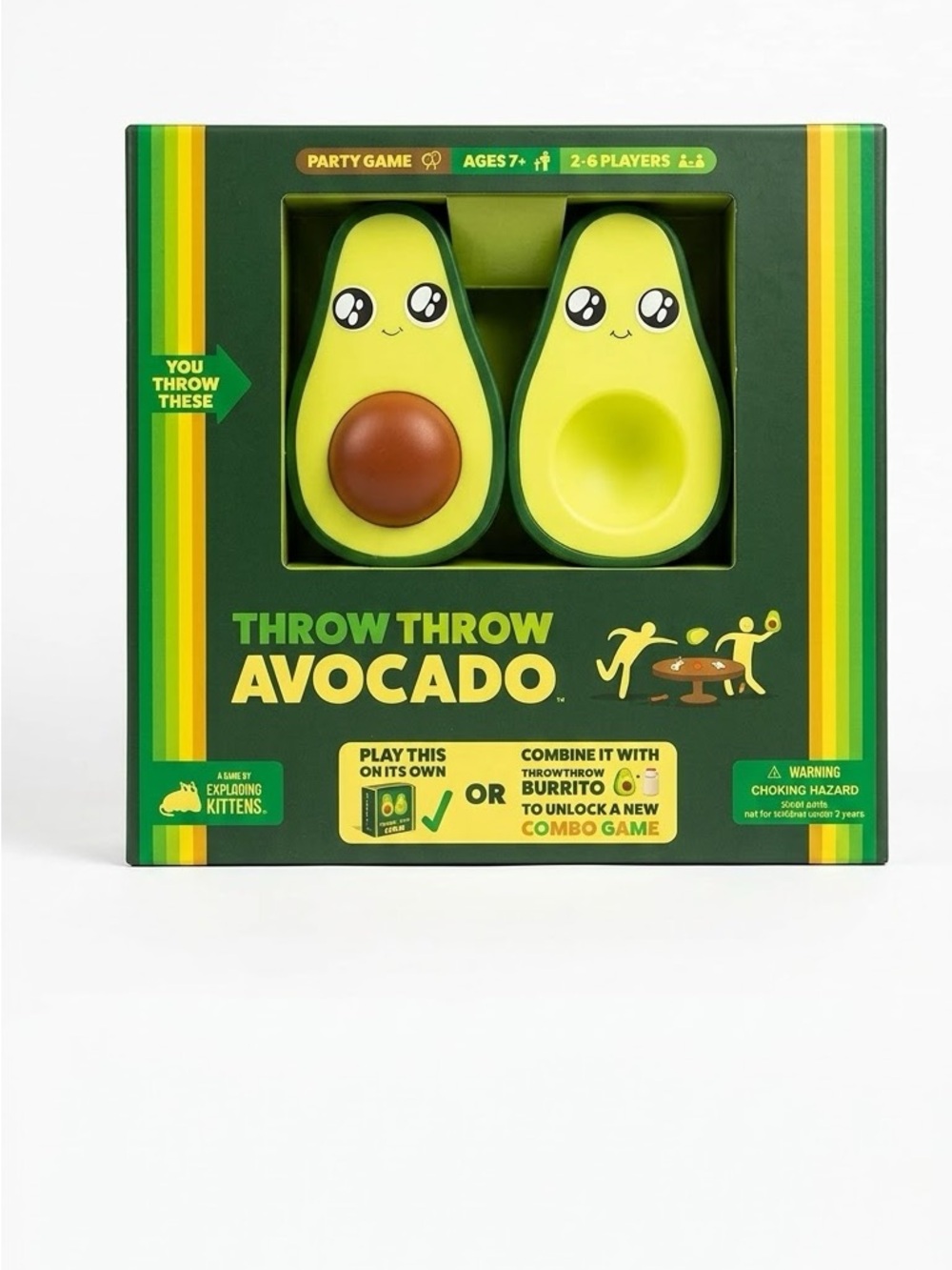 Throw Throw Avocado Kids Toy - Green